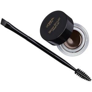 L'Oreal‎ Brow Stylist Frame & Set Cream Pomade 214 Warm Brunette + Brush New
